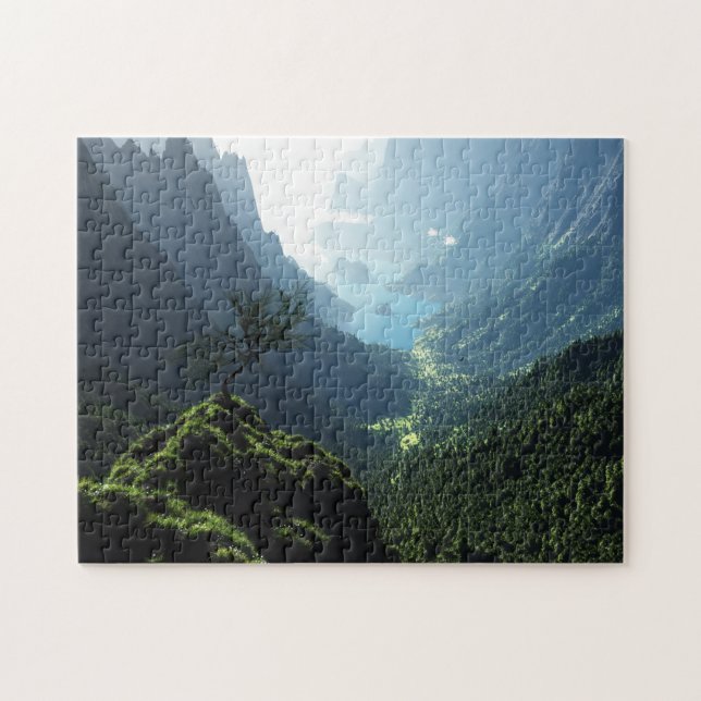 Puzzle Primavera de la montaña (Horizontal)