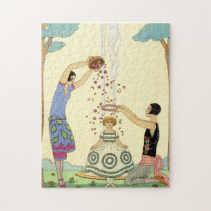 Puzzle Primavera en el art déco de Francia