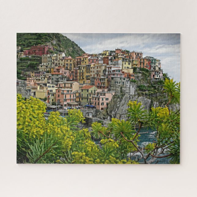 Puzzle Primavera en Manarola, Italia - 16x20 - 520 pcs. (Horizontal)