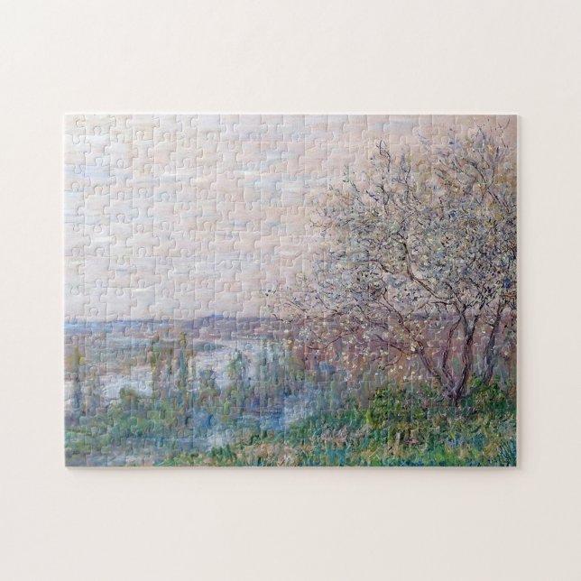 Puzzle Primavera en Vetheuil Monet Bella Artes (Horizontal)