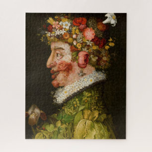 Puzzle Primavera, La Primavera por Giuseppe Arcimboldo