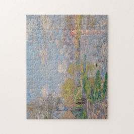 Puzzle Primavera por el Sena de Claude Monet