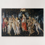 Puzzle Primavera, Sandro Botticelli<br><div class="desc">Sandro Botticelli(1445 - 17 de mayo de 1510) fue pintor italiano del Renacimiento Temprano. Pertenecía a la Escuela Florentina bajo el patrocinio de Lorenzo de' Medici, movimiento que Giorgio Vasari caracterizaría menos de cien años después en su Vita de Botticelli como "edad de oro". La reputación póstuma de Botticelli se...</div>