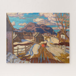 Puzzle Primavera temprana, Quebec | A. Y. Jackson |