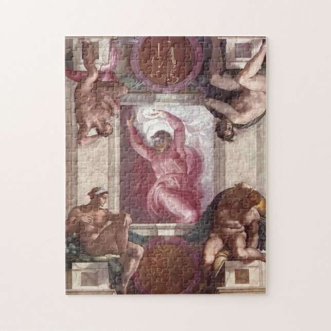 Puzzle Primer día de la creación Capilla Sixtina Michelan (Vertical)