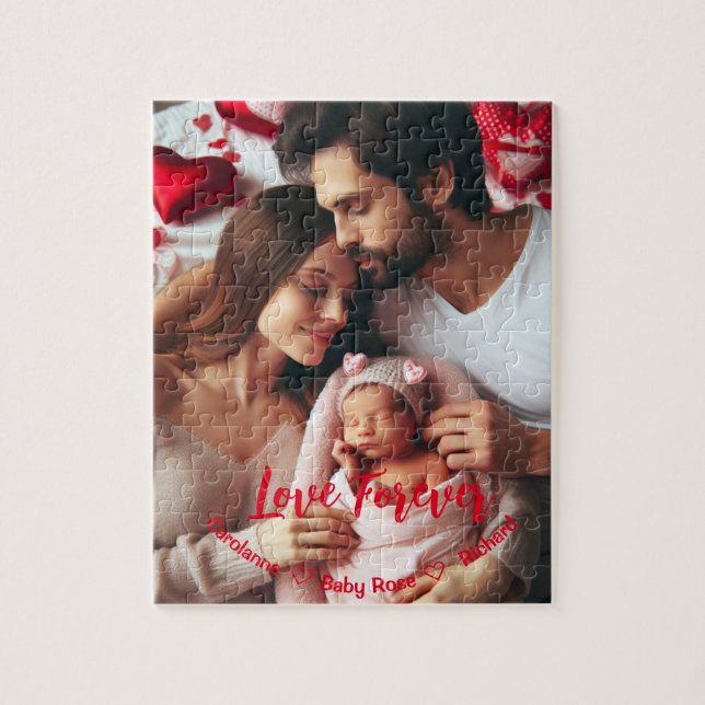 Puzzle Primer Día de San Valentín juntos | Foto Personali (Vertical)