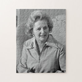 Puzzle Primer ministro Margaret Thatcher de Gran Bretaña