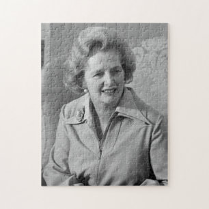 Puzzle Primer ministro Margaret Thatcher de Gran Bretaña