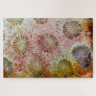 Puzzle Primer plano de coral rosa