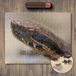 Puzzle Primer plano de Cottonmouth