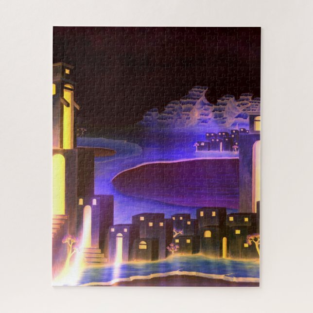 Puzzle "Primer revelación" - arte misterioso críptico (Vertical)