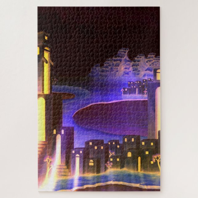 Puzzle "Primer revelación" - arte misterioso críptico (Vertical)