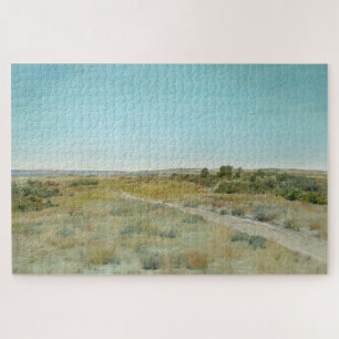 Puzzle Primer toque de otoño: Paisaje en el estado de Nue