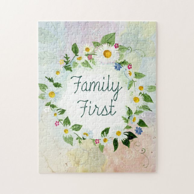 Puzzle Primera cita Inspiradora familiar (Vertical)