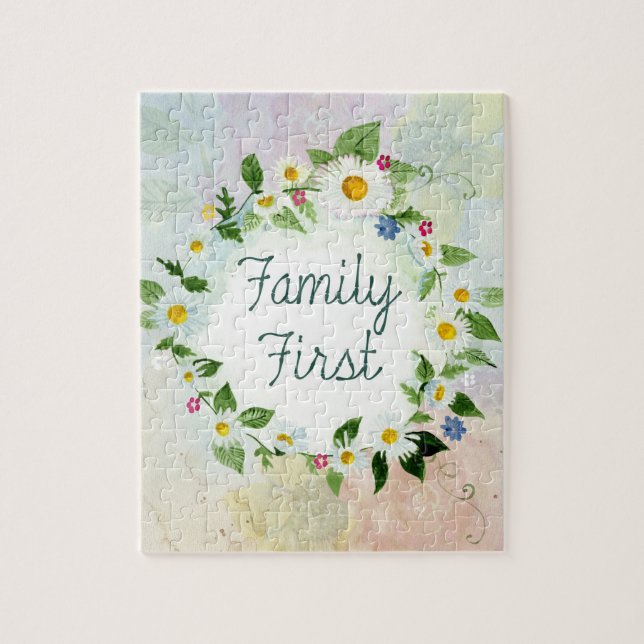 Puzzle Primera cita Inspiradora familiar (Vertical)