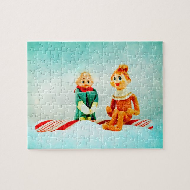 Puzzle Primera fecha de Elf (Horizontal)