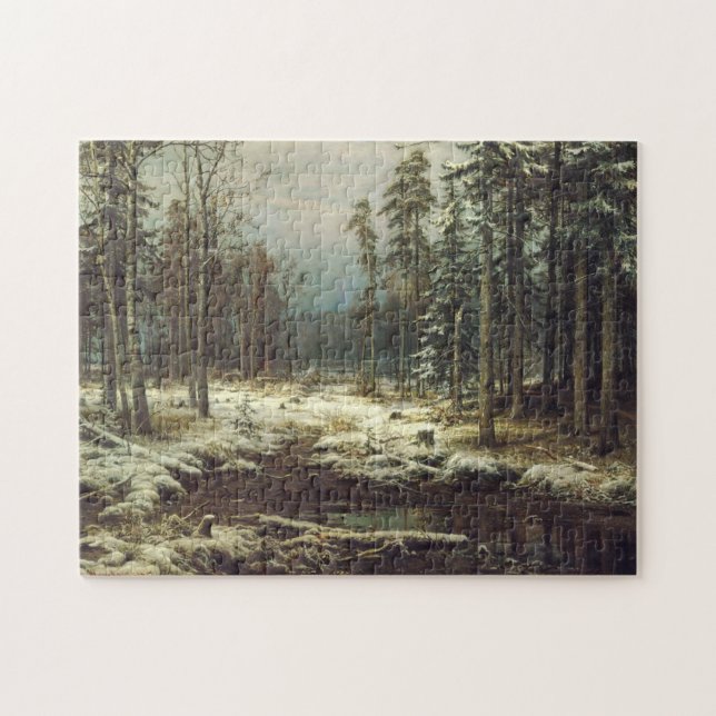 Puzzle Primera nieve (Horizontal)