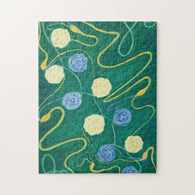 Puzzle Primordial Chaos, grupo 1, número 14, por Hilma af (Vertical)