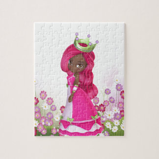 Puzzle Princesa afroamericana