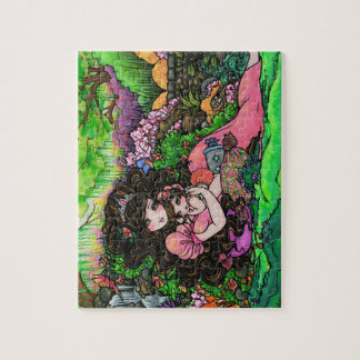 Puzzle Princesa Baby Fantasy Garden de Hannah Lynn
