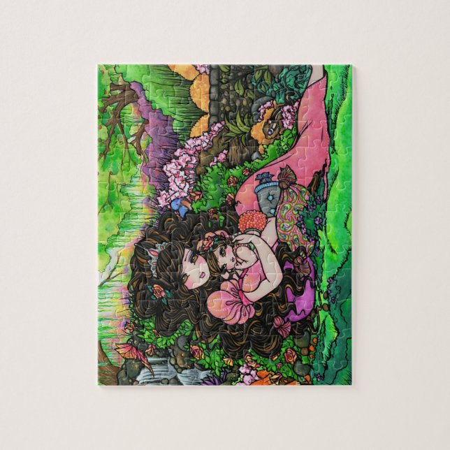 Puzzle Princesa Baby Fantasy Garden de Hannah Lynn (Vertical)
