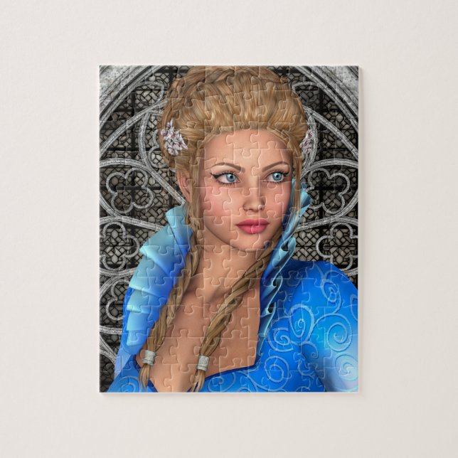 Puzzle Princesa de cuento de hadas (Vertical)