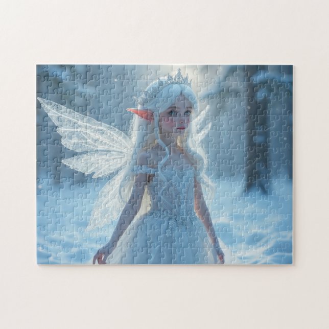 Puzzle Princesa de hielo de invierno (Horizontal)
