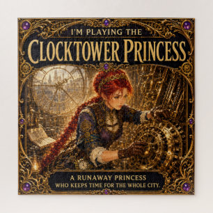Puzzle Princesa de la Torre del Reloj Heroína de Rol Stea