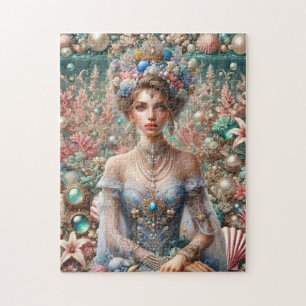Puzzle Princesa del Mar Concha de Mar Joyas Playa Real