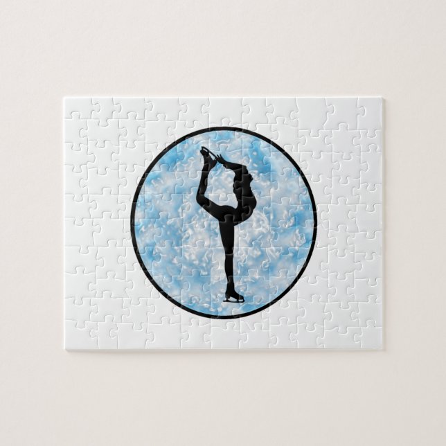 Puzzle Princesa del patinaje de hielo (Horizontal)