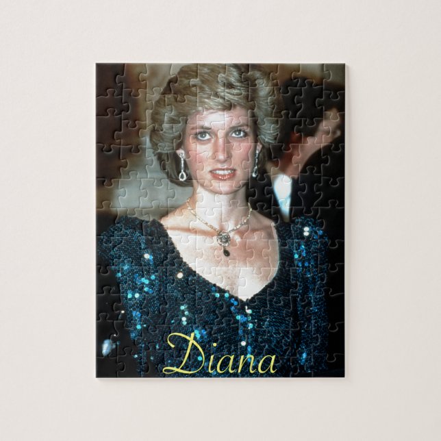 Puzzle Princesa Diana Viena 1986 de HRH (Vertical)