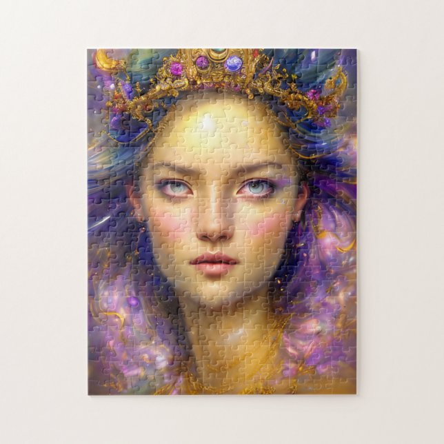Puzzle Princesa Guerrera de bonito Diosa etérea (Vertical)