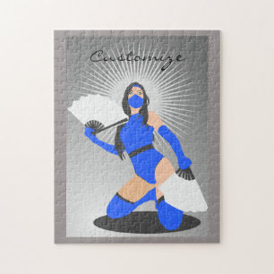 Puzzle Princesa guerrera enmascarada Thunder_Cove