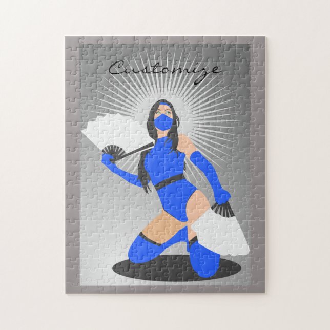 Puzzle Princesa guerrera enmascarada Thunder_Cove (Vertical)