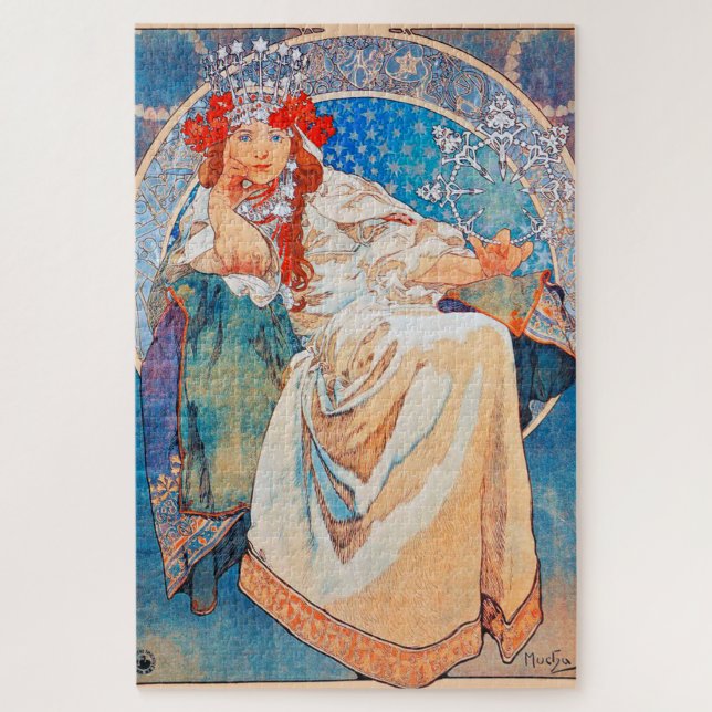 Puzzle Princesa Hyacinth, Mucha (Vertical)
