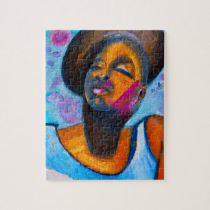 Puzzle Princesa Nubia poderosa Mujer Negra