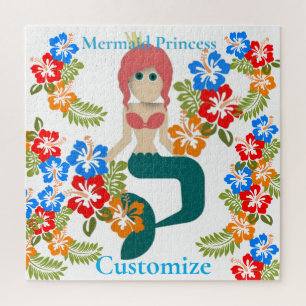 Puzzle Princesa Sirena Pelirroja Thunder_Cove