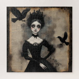 Puzzle Princesa y los Cuervos