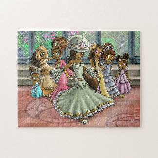 Puzzle Princesas afroamericanas