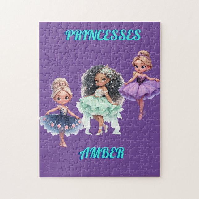PUZZLE "PRINCESO" PERSONALIZADO (Vertical)