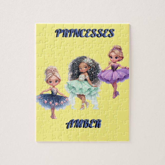 PUZZLE "PRINCESO" PERSONALIZADO (Vertical)