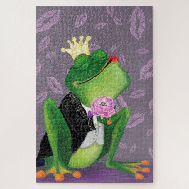 Puzzle Príncipe de la rana - Amor (Vertical)