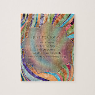 Puzzle Principios de Reiki - preceptos de Reiki