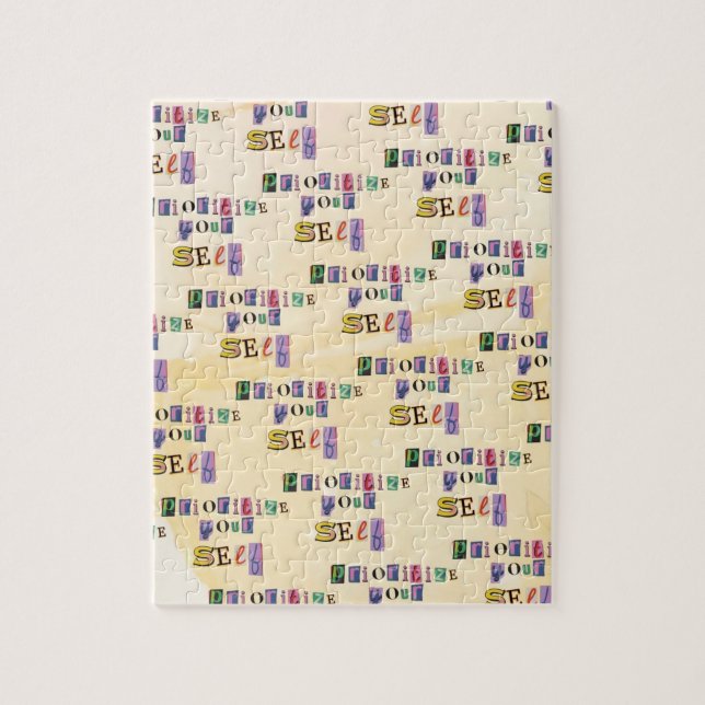 Puzzle Prioriza a ti mismo (Vertical)