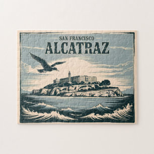 Puzzle Prisión de la Isla Alcatraz San Francisco Viajes R