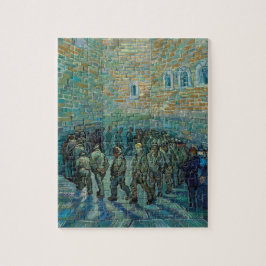 Puzzle Prisioneros ejerciendo por Vincent Van Gogh