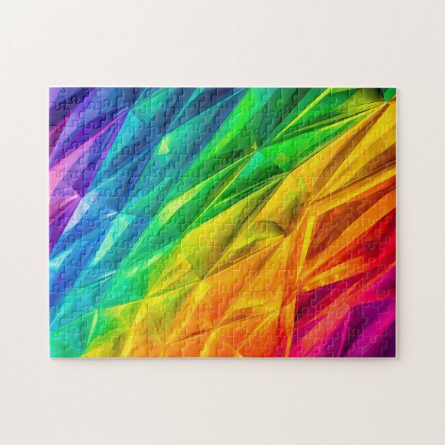 Puzzle Prisma de arte arcoiris 3 Audaz y bello Jigsaw Puz (Horizontal)