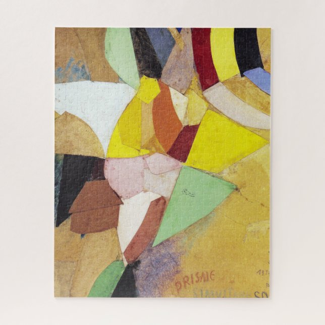 Puzzle Prismas Solares Simultáneos | Sonia Delaunay | (Vertical)