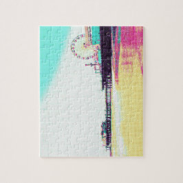 Puzzle Prismatic Dots Santa Monica Pier