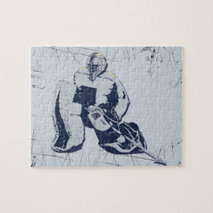 Puzzle Pro Goalie - Juguete de Hockey sobre Hielo